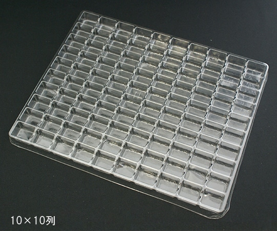 アズワン オープントレー (5枚入) APET 298×218×35mm 5×5列OTK-011 1セット (ご注文単位1セット) 【直送品】