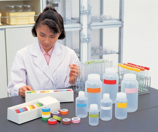 アズワン 補充用テープ 25mm×5m 緑TK2503 1巻 (ご注文単位1巻) 【直送品】