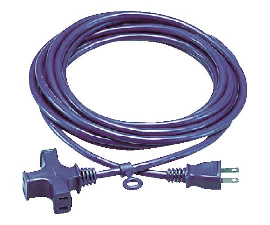 アズワン 3個口延長コード 5MTKC15-053P 1本 (ご注文単位1本) 【直送品】