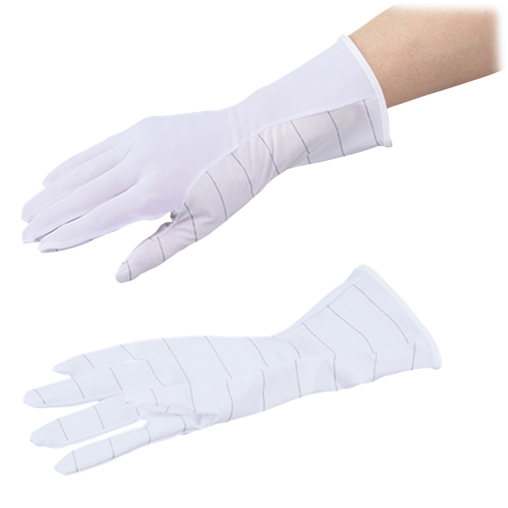 アズワン アズピュア防塵ESD手袋 (ロングタイプ) 3L 1袋 (10双入) 1袋 (ご注文単位1袋) 【直送品】