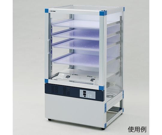 アズワン デシケータ用FAN付庫内循環棚 490×460×25mmDFS-01 1台 (ご注文単位1台) 【直送品】