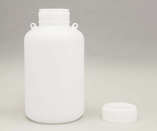 アズワン 広口瓶 (HDPE製) 10L 1本 (ご注文単位1本) 【直送品】