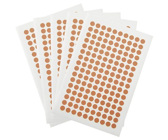 GA International クライオドット Φ7mmタイプ モカ 160ドット×5シート入WRPLT-7BR 1袋 (ご注文単位1袋) 【直送品】