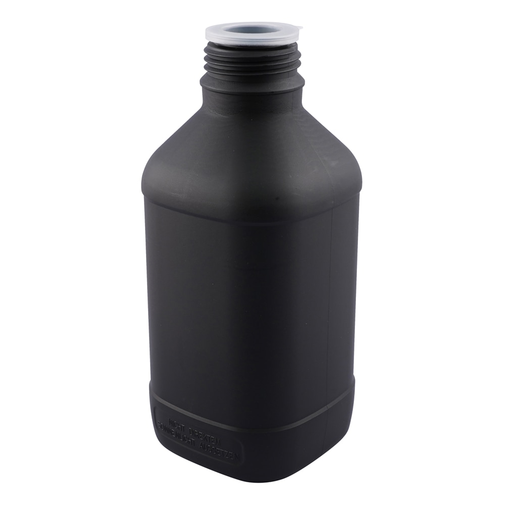 KAUTEX 細口角瓶 (UN規格/リキッド) 遮光 1000mL2000770097 1本 (ご注文単位1本) 【直送品】