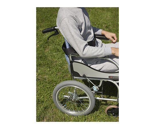 特殊衣料 車椅子シートベルト 背固定タイプ4015 1個 (ご注文単位1個) 【直送品】