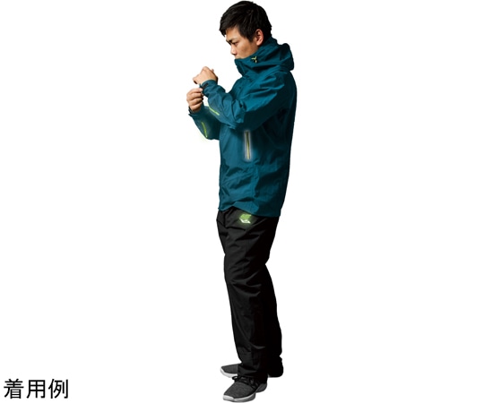 マック アークライトレインスーツ ブルー LAS-300 1着 (ご注文単位1着) 【直送品】