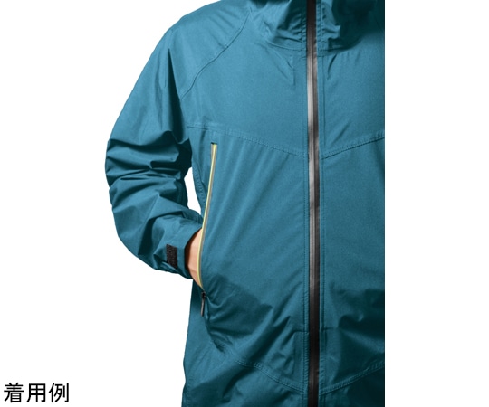 マック アークライトレインスーツ ブルー LAS-300 1着 (ご注文単位1着) 【直送品】