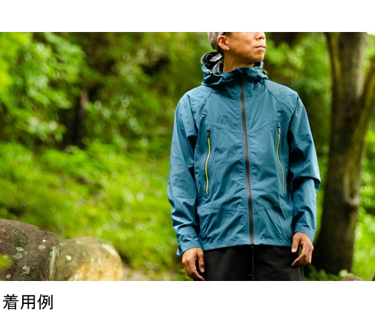 マック アークライトレインスーツ ブルー LAS-300 1着 (ご注文単位1着) 【直送品】