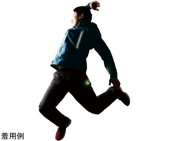 マック アークライトレインスーツ ブルー LAS-300 1着 (ご注文単位1着) 【直送品】