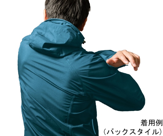 マック アークライトレインスーツ ブルー LAS-300 1着 (ご注文単位1着) 【直送品】