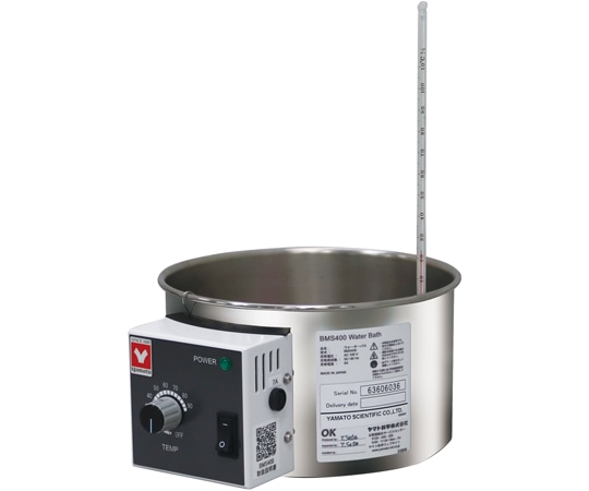 ヤマト科学 ウォーターバス 約3.6LBMS400 1式 (ご注文単位1式) 【直送品】