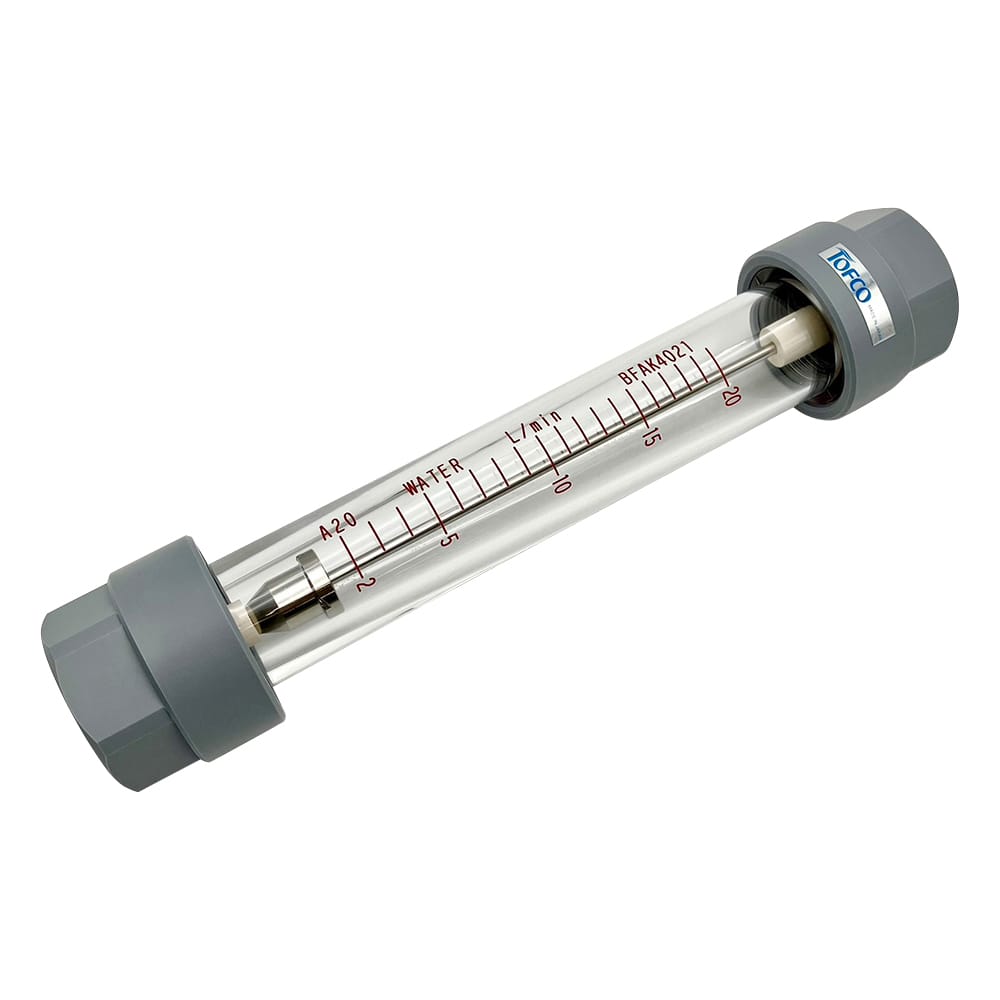 東フロコーポレーション 面積式流量計 (アクリルテーパー管) FC-AFC-A20-11-B20-03 1台 (ご注文単位1台) 【直送品】