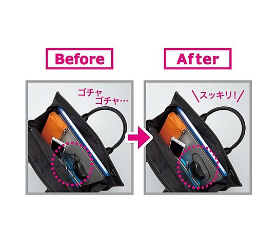 BUFFALO ケーブルが邪魔にならないノートPCマウス4623-3103 1個 (ご注文単位1個) 【直送品】