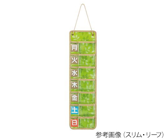 アズワン お薬ポケット 1週間 (サポートシリーズ) スリム チェック 1個 (ご注文単位1個) 【直送品】