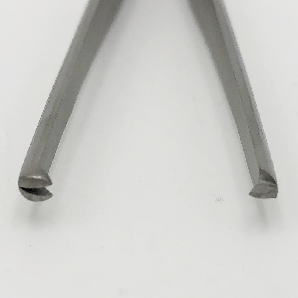 アズワン ピンセット (大波) 有鈎 150mm 1本 (ご注文単位1本) 【直送品】