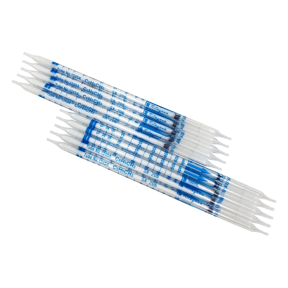 北川式・光明理化 ガス検知管 (北川式) トルエン 1箱 (10本入) 124SA 1箱 (ご注文単位1箱) 【直送品】