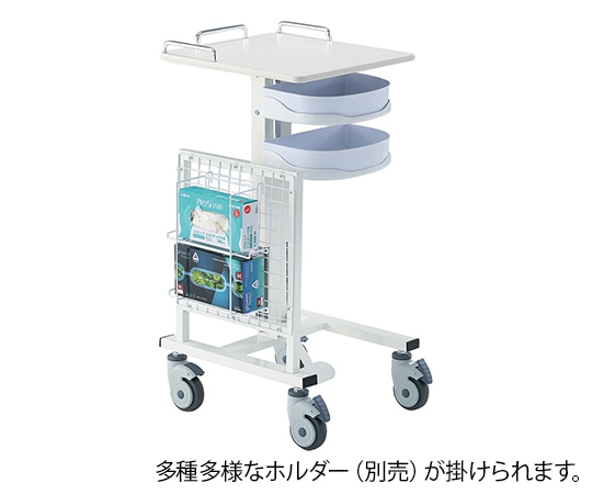 アズワン ナースカート (ディスカス) NN-DW 1台 (ご注文単位1台) 【直送品】