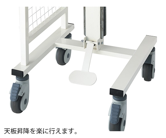 アズワン ナースカート (ディスカス) NN-DW 1台 (ご注文単位1台) 【直送品】