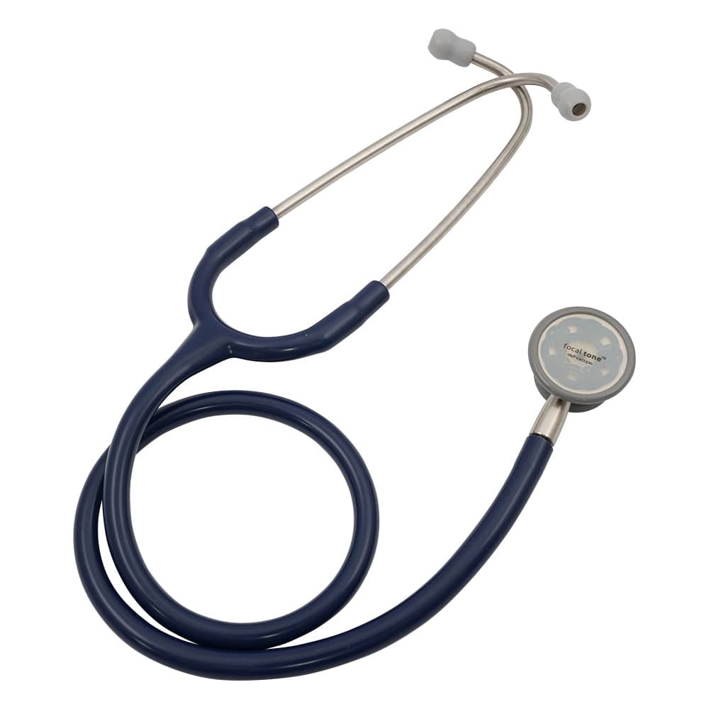 >フォーカルコーポレーション 聴診器 フォーカルトーン 小児用 ロイヤルブルーbasis S for child 1本 (ご注文単位1本) 【直送品】