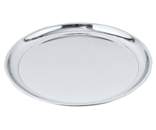 セブン・セブン ステンレス 丸盆 14インチ0247 1枚 (ご注文単位1枚) 【直送品】