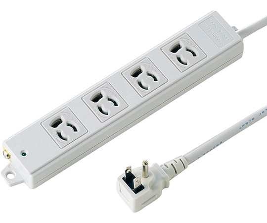 サンワサプライ 工事物件タップ 4個口 3mTAP-K4L-3 1本 (ご注文単位1本) 【直送品】