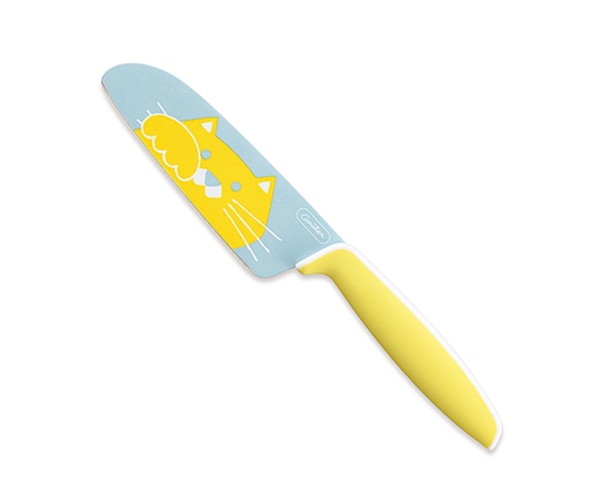 富士カトラリー こども用包丁グーテ105 60g イエローFC-790 1個 (ご注文単位1個) 【直送品】