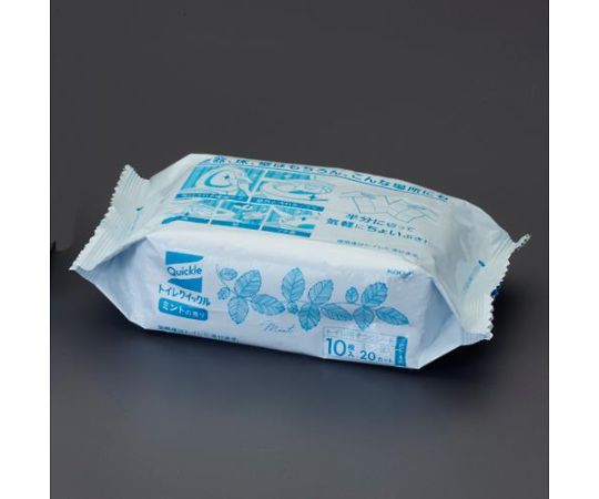 アズワン 300x245mm トイレお掃除シート (10枚) EA922HB-68A 1袋 (ご注文単位1袋) 【直送品】