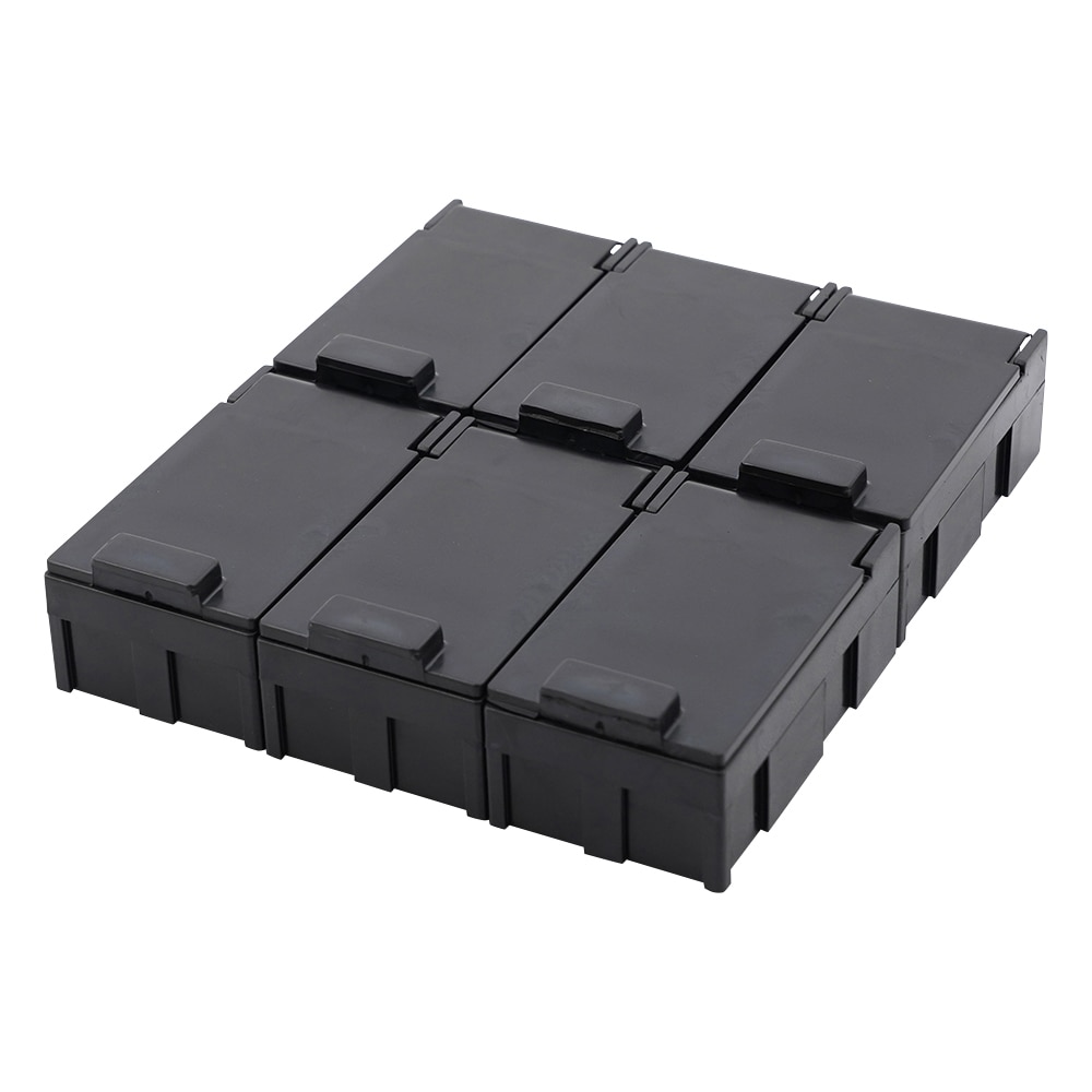 アズワン SMDチップボックス 1組 (6個入) CA103C 1組 (ご注文単位1組) 【直送品】