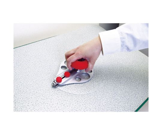 NTカッター ロータリーカッター メタルボディ厚物用円切りカッター 全長120mmC3000GP 1丁 (ご注文単位1丁) 【直送品】