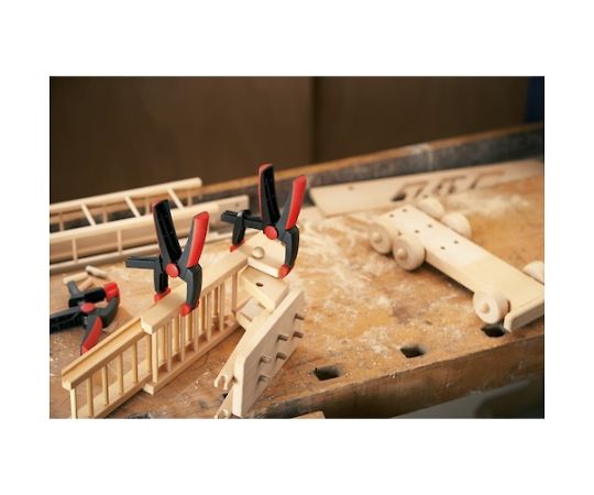 ベッセイ スプリングクランプXV型 開き100mmXV5-100 1個 (ご注文単位1個) 【直送品】