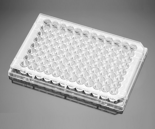 Corning (Falcon) 96ウェル透明平底未処理セルカルチャープレート フタ付き、個別包装、滅菌、50枚/ケース351172 1箱 (ご注文単位1箱) 【直送品】