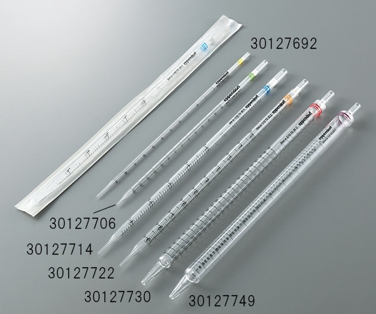 エッペンドルフ セロロジカルピペット (プラスチック個別包装) 10mL 1箱 (100本×4袋入) 0030 127.722 1箱 (ご注文単位1箱) 【直送品】