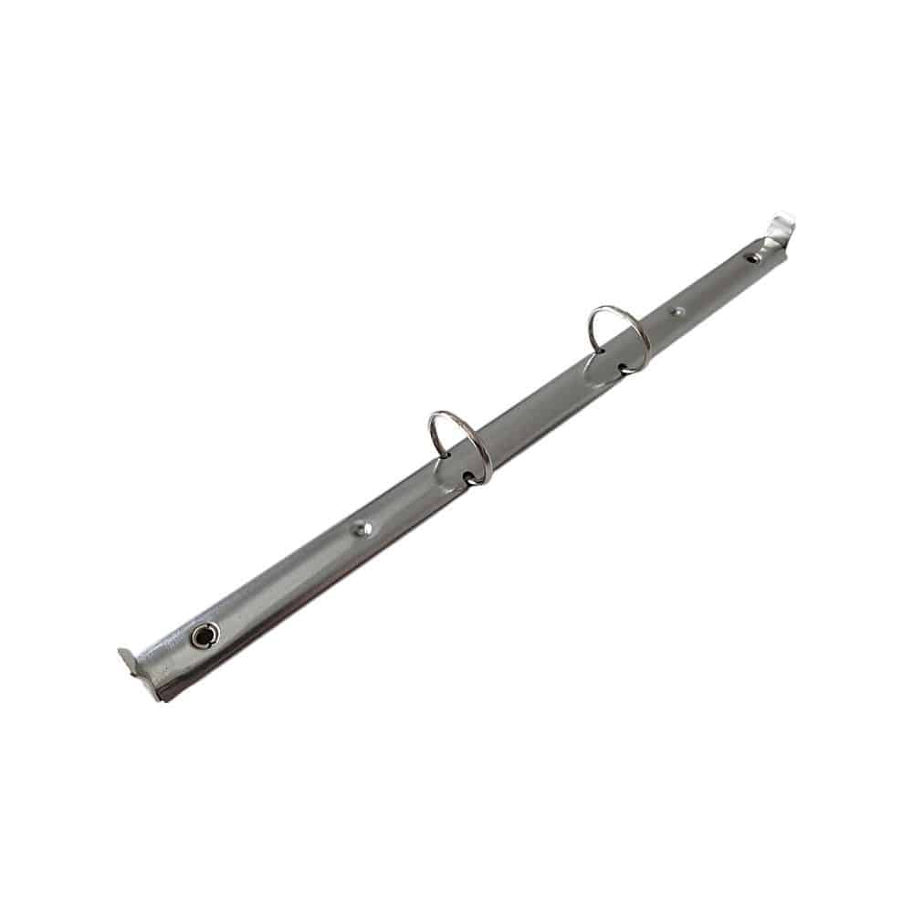 アズワン カルテブック ロック型・2穴 グレー 背幅40mmNS-440-2 1冊 (ご注文単位1冊) 【直送品】