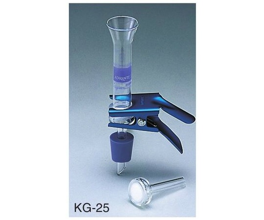 ADVANTEC 減圧濾過用フィルターホルダー (ガラスタイプ) KG-2517311200 1個 (ご注文単位1個) 【直送品】