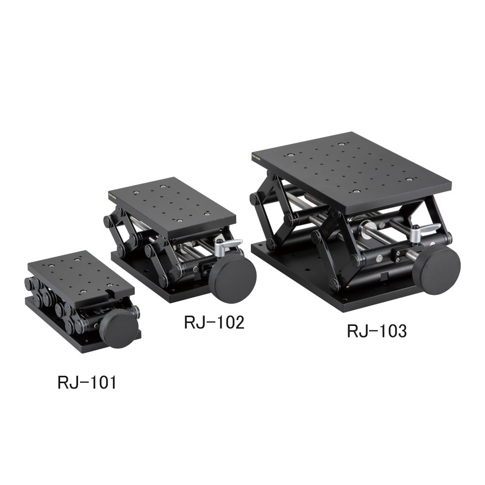 ツクモ工学 精密ラボジャッキ 160×220mmRJ-103 1個 (ご注文単位1個) 【直送品】