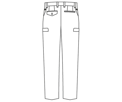 ボンマックス メンズストレッチウエストリブパンツ ベージュ L 1枚 (ご注文単位1枚) 【直送品】