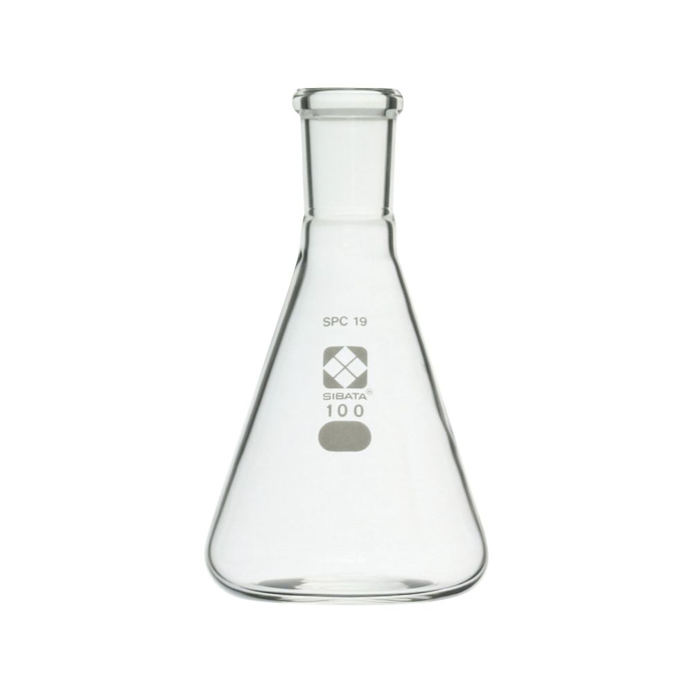 柴田科学 SPC三角フラスコ 100mL030150-19100 1個 (ご注文単位1個) 【直送品】