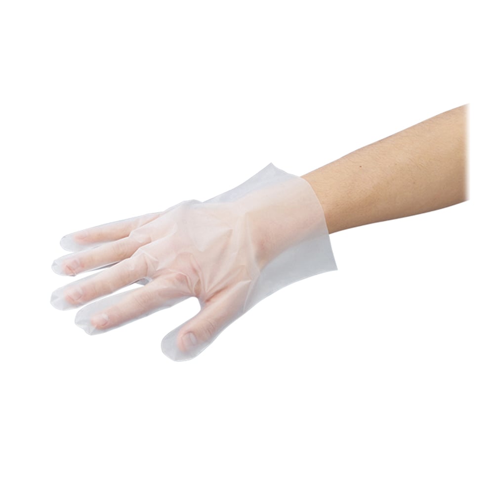 アズワン ナビロールポリエチ手袋 (外エンボス加工) L 100枚入 1箱 (ご注文単位1箱) 【直送品】