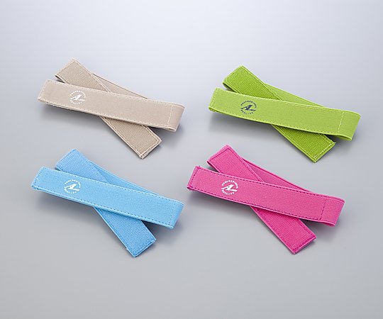 アズワン マジックタイプ駆血帯 若草色VT38525-24 1本 (ご注文単位1本) 【直送品】