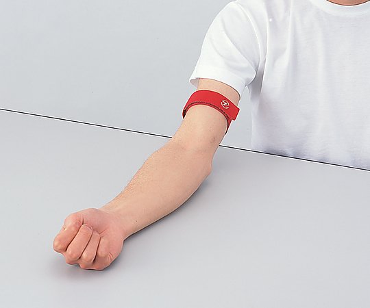 アズワン マジックタイプ駆血帯 若草色VT38525-24 1本 (ご注文単位1本) 【直送品】