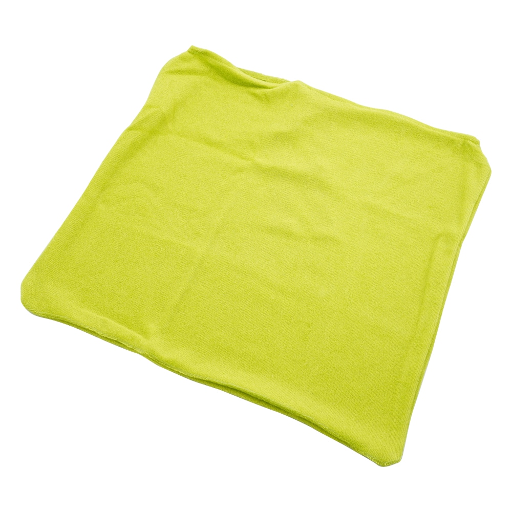 アズワン ビーズパッド 角座用パイルカバー (黄緑) 1枚 (ご注文単位1枚) 【直送品】