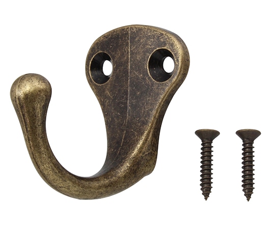 ハイロジック スタイリッシュ コートフック ゴールド58633 1個 (ご注文単位1個) 【直送品】