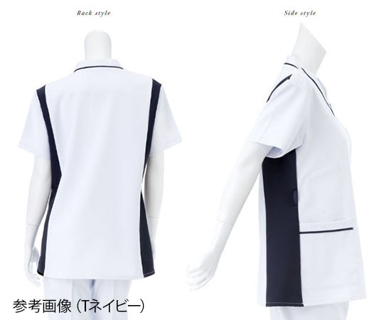 ナガイレーベン 男女兼用上衣 Tネイビー MFT4492 1枚 (ご注文単位1枚) 【直送品】