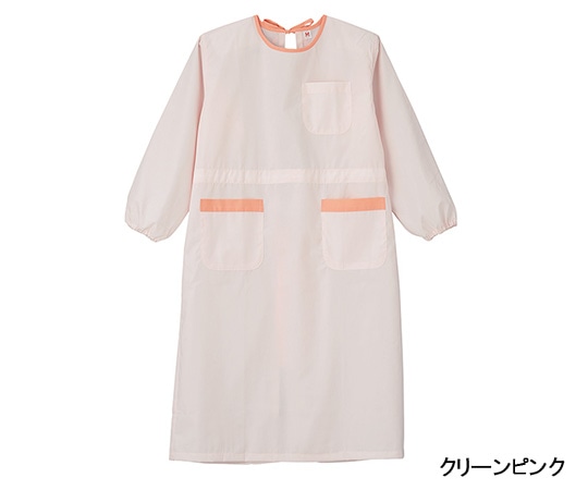 アズワン 抗菌予防衣 (クリーンピンク) SM-6200 1枚 (ご注文単位1枚) 【直送品】