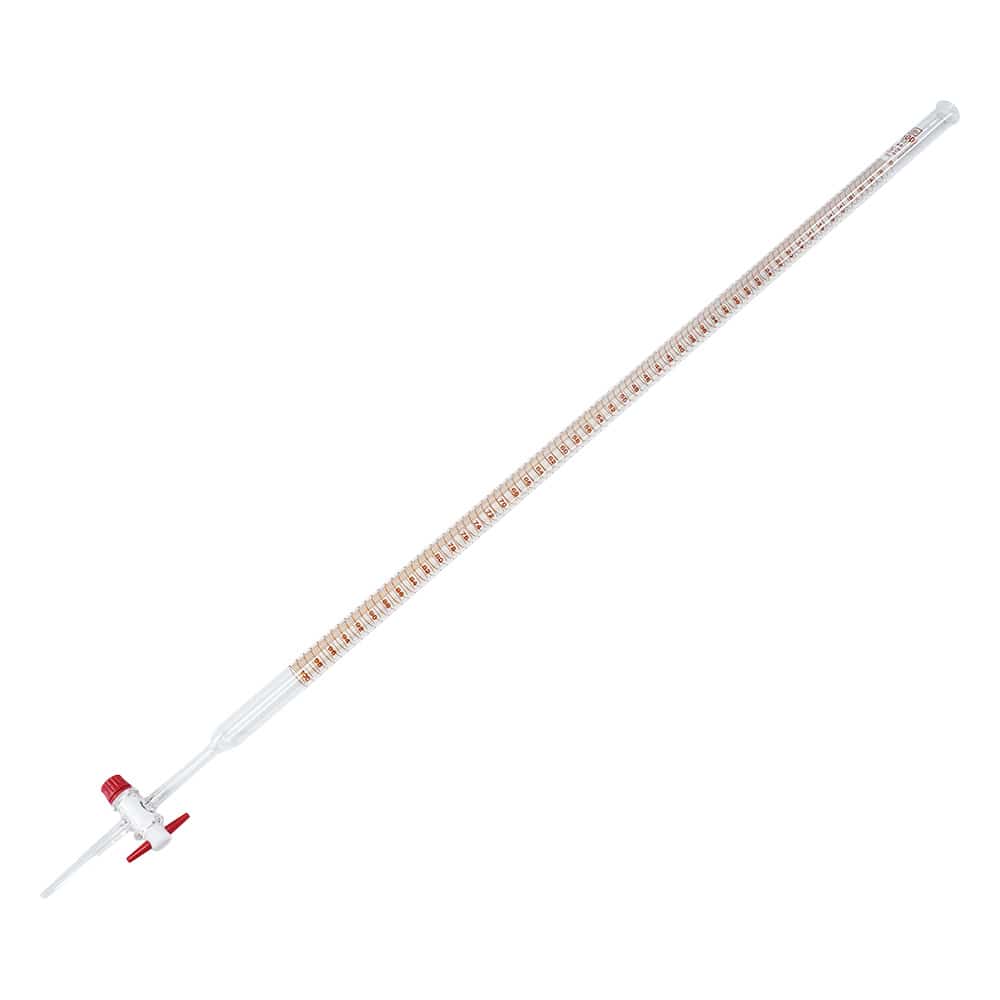 アズワン ビュレット PTFEコック付100mL 1本 (ご注文単位1本) 【直送品】