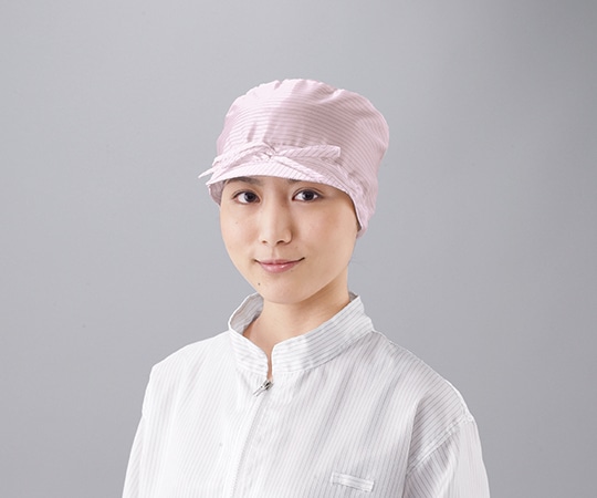 アズワン APクリーンルームキャップ 桃SCP 1枚 (ご注文単位1枚) 【直送品】