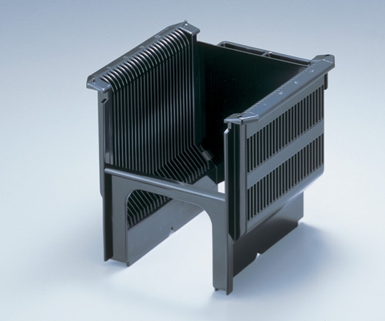 ミライアル ウエハーキャリア (PBT) 5インチKM-511NE-SH 1個 (ご注文単位1個) 【直送品】