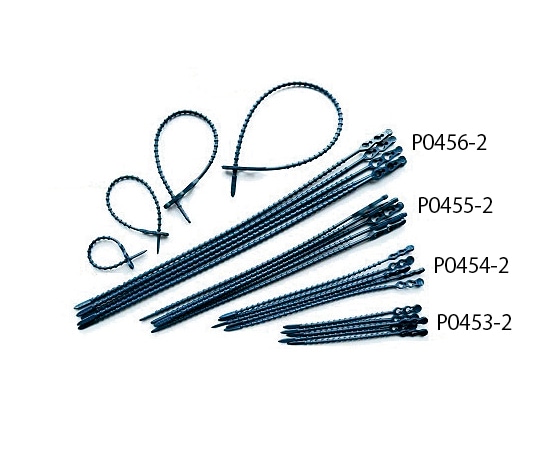 Detectamet クイックリピートタイ 180mm 1袋 (100本入) P0454-2 1袋 (ご注文単位1袋) 【直送品】