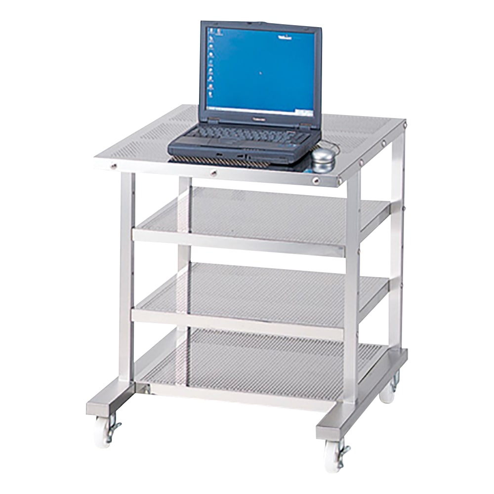 アズワン クリーンルーム用パソコンラックHPCR-6 1台 (ご注文単位1台) 【直送品】