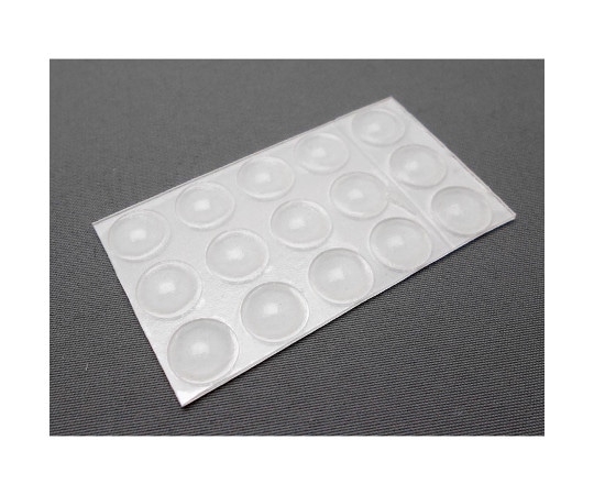 和気産業 粘着ソフトクッション ドーム型 8.5mm丸×高さ2.2mm 15個入CN-001 1袋 (ご注文単位1袋) 【直送品】